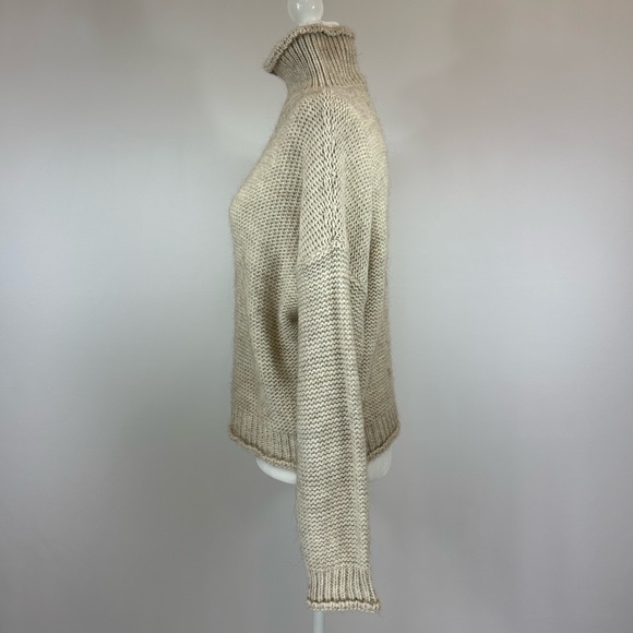 Anthropologie Lottie Textured Sweater Size Small Like New - Picture 4 of 14